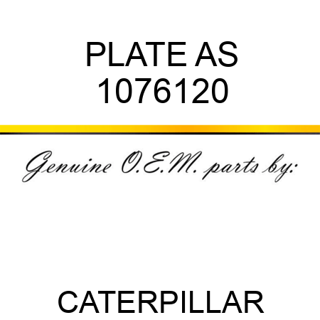 PLATE AS 1076120
