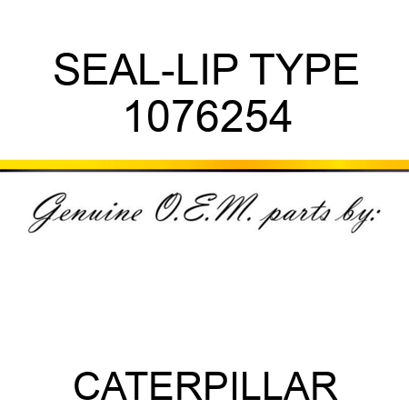 SEAL-LIP TYPE 1076254