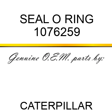 SEAL O RING 1076259