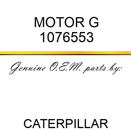 MOTOR G 1076553