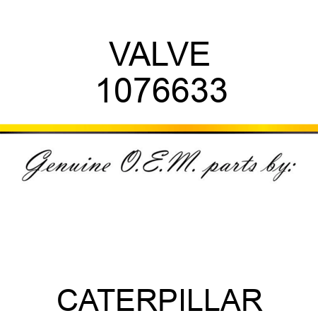 VALVE 1076633