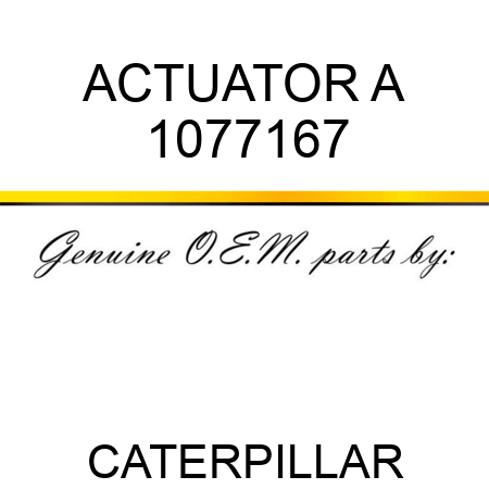 ACTUATOR A 1077167