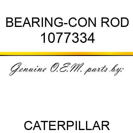 BEARING-CON ROD 1077334