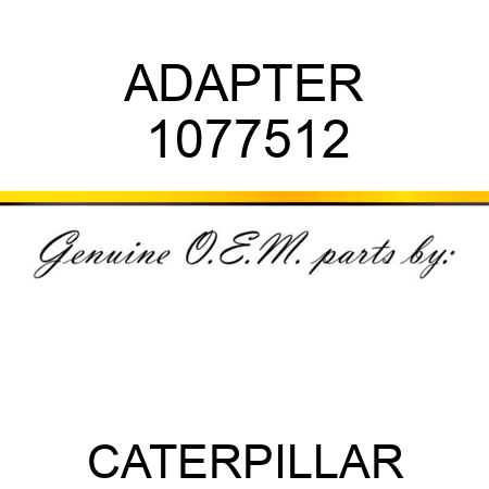 ADAPTER 1077512