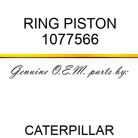 RING PISTON 1077566