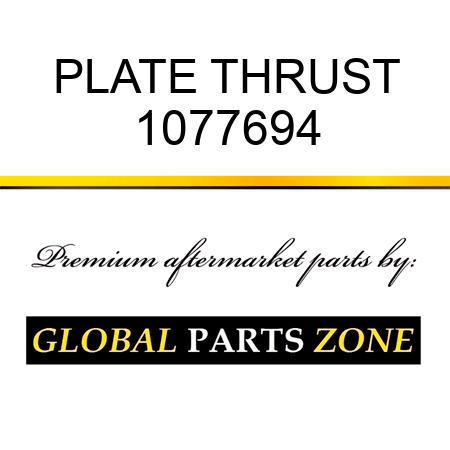 PLATE THRUST 1077694