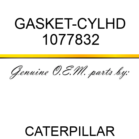 GASKET-CYLHD 1077832