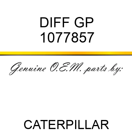 DIFF GP 1077857