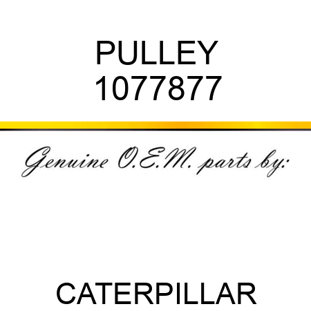 PULLEY 1077877