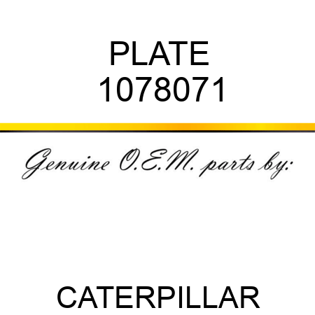PLATE 1078071
