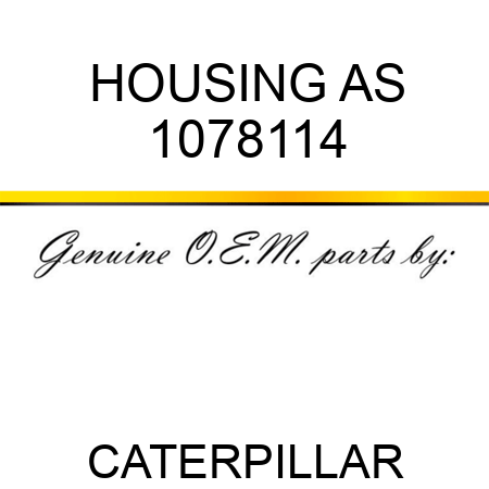 HOUSING AS 1078114