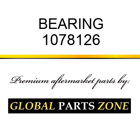 BEARING 1078126