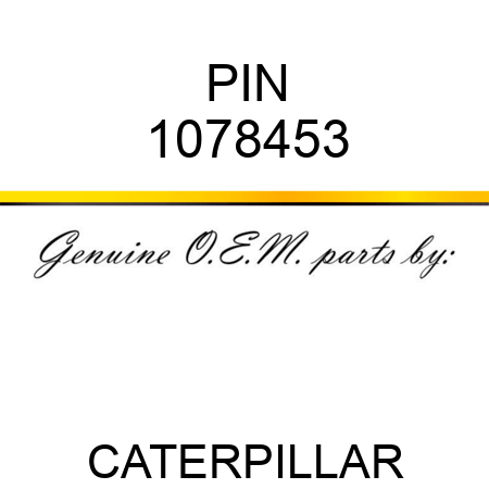 PIN 1078453