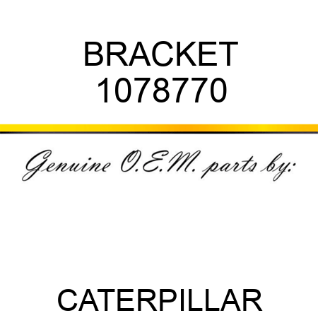 BRACKET 1078770