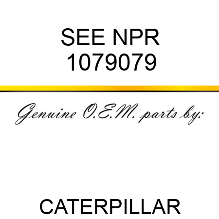 SEE NPR 1079079