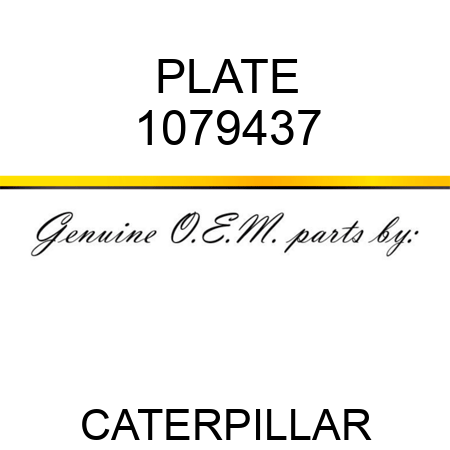 PLATE 1079437