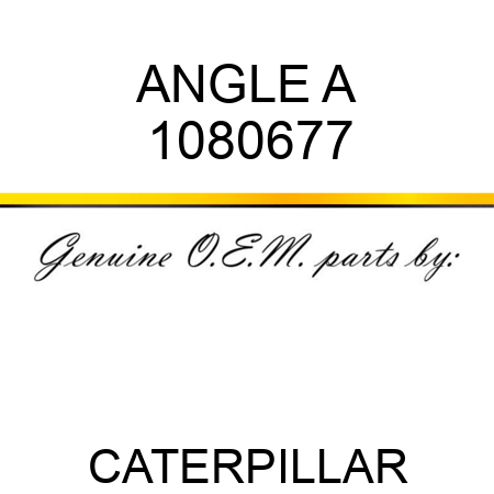 ANGLE A 1080677