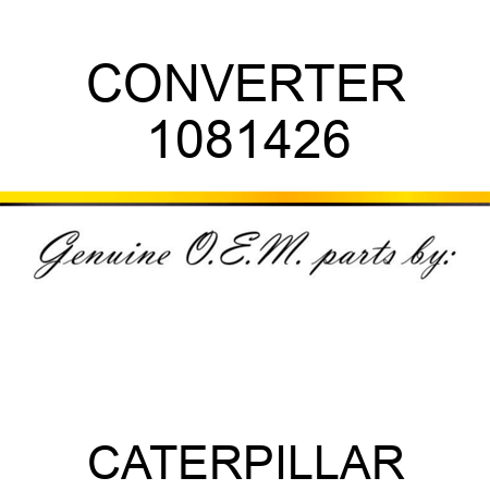 CONVERTER 1081426