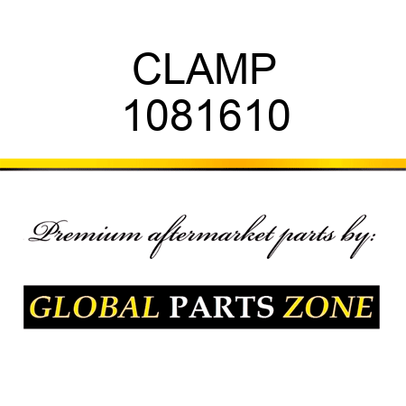 CLAMP 1081610