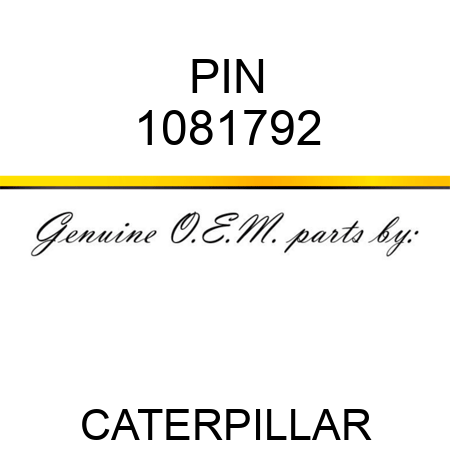 PIN 1081792
