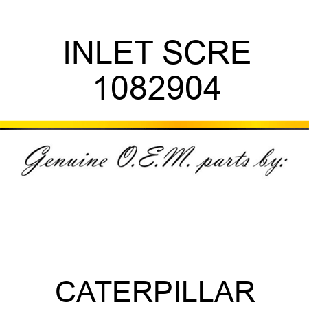 INLET SCRE 1082904