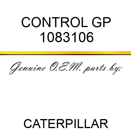 CONTROL GP 1083106