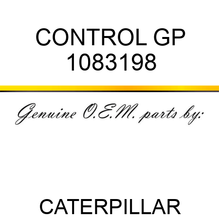 CONTROL GP 1083198
