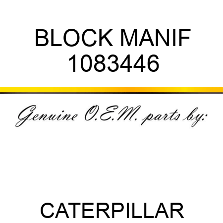 BLOCK MANIF 1083446