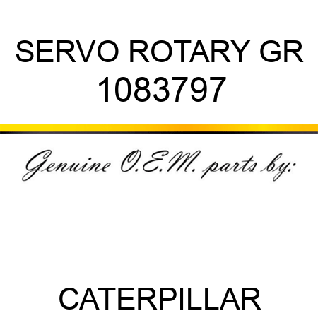 SERVO ROTARY GR 1083797
