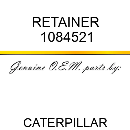 RETAINER 1084521