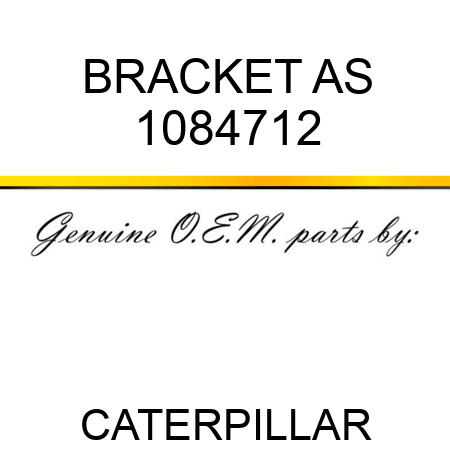 BRACKET AS 1084712