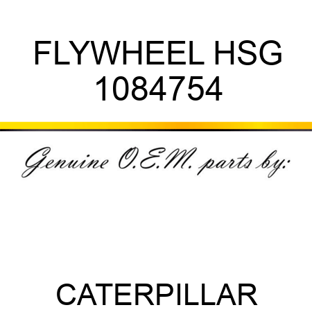 FLYWHEEL HSG 1084754