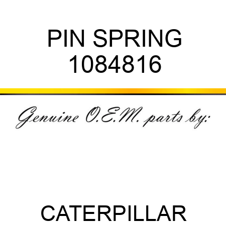 PIN SPRING 1084816