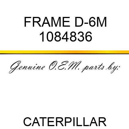 FRAME D-6M 1084836