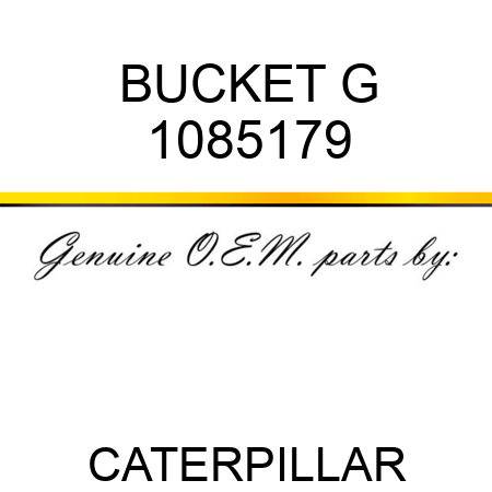 BUCKET G 1085179