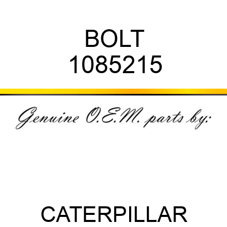 BOLT 1085215