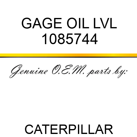 GAGE OIL LVL 1085744