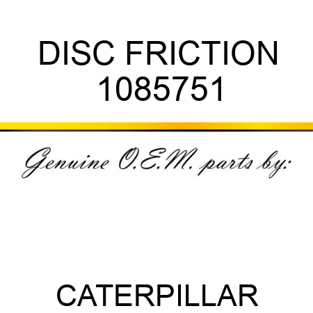 DISC FRICTION 1085751