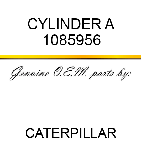 CYLINDER A 1085956