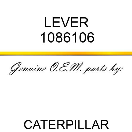 LEVER 1086106