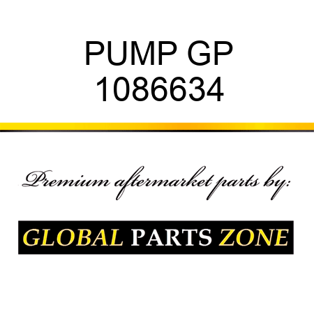 PUMP GP 1086634