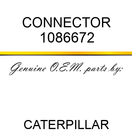 CONNECTOR 1086672