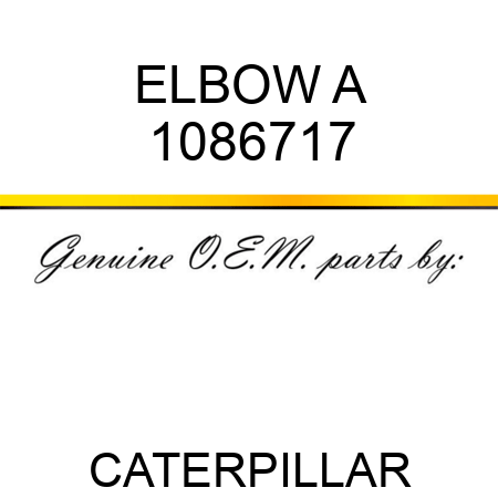 ELBOW A 1086717