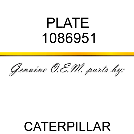 PLATE 1086951