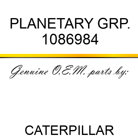 PLANETARY GRP. 1086984