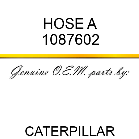 HOSE A 1087602