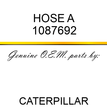 HOSE A 1087692