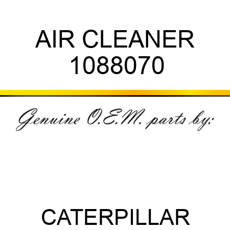AIR CLEANER 1088070