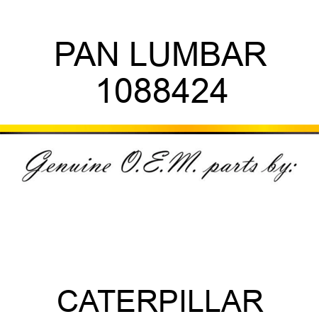 PAN LUMBAR 1088424