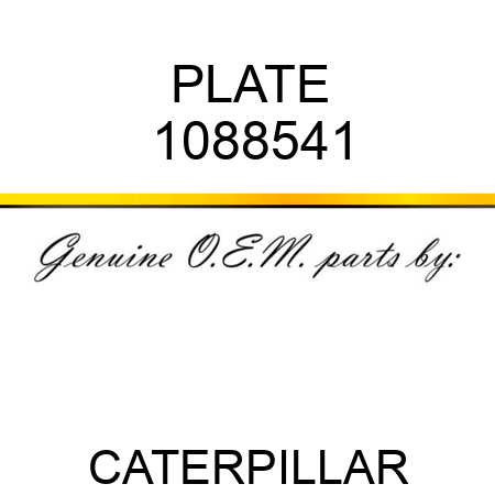 PLATE 1088541